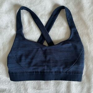 Patagonia Switchback Sports Bra XS Navy